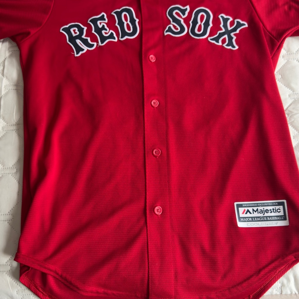 Red Sox Mook Betts 50 Baseball Jersey, size M - Picture 4 of 4
